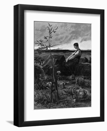 Joan of Arc Inspired-null-Framed Art Print