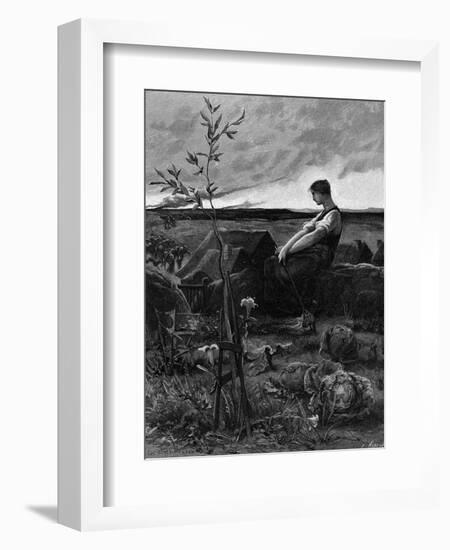 Joan of Arc Inspired-null-Framed Art Print
