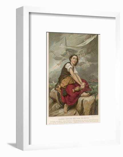 Joan of Arc Maid of Orleans French National Heroine-Benouville-Framed Photographic Print