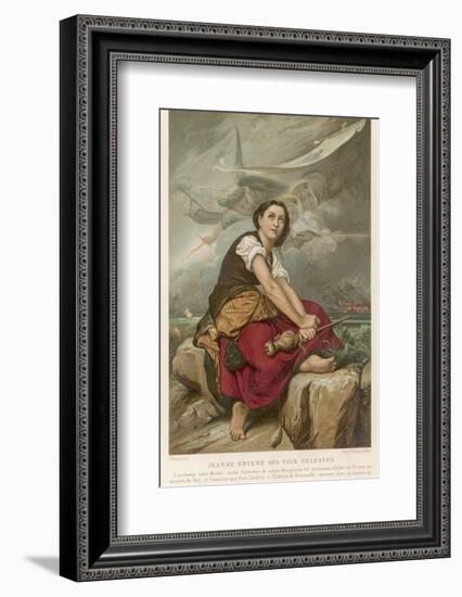 Joan of Arc Maid of Orleans French National Heroine-Benouville-Framed Photographic Print