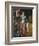 Joan of Arc on Coronation of Charles Vii in the Cathedral of Reims-Jean-Auguste-Dominique Ingres-Framed Art Print