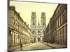 Joan of Arc Street, Orléans, France, C.1890-C.1900-null-Mounted Giclee Print