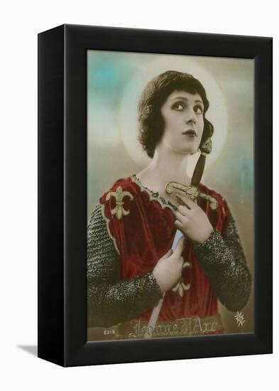 Joan of Arc-null-Framed Premier Image Canvas