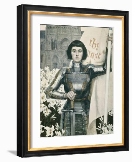 Joan of Arc-null-Framed Giclee Print