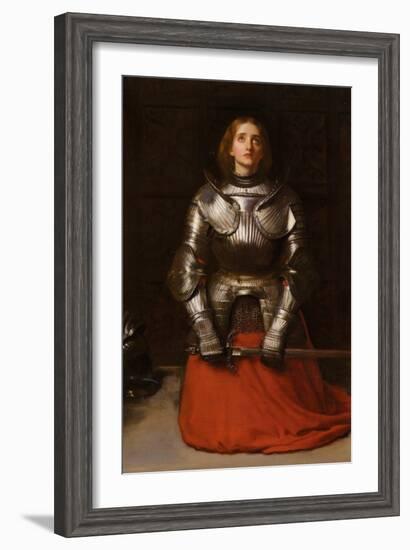 Joan of Arc-John Everett Millais-Framed Art Print