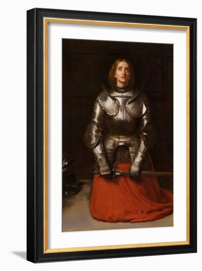 Joan of Arc-John Everett Millais-Framed Art Print