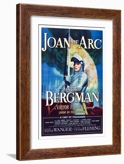 Joan of Arc-null-Framed Art Print