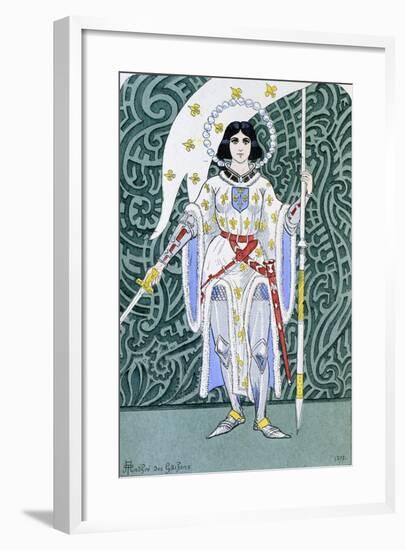 Joan of Arc-null-Framed Giclee Print