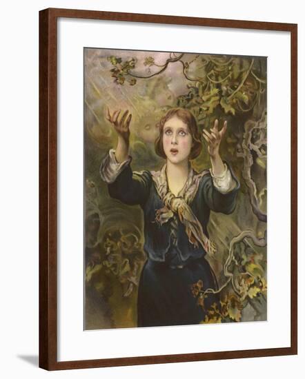 Joan of Arc-James Sant-Framed Giclee Print