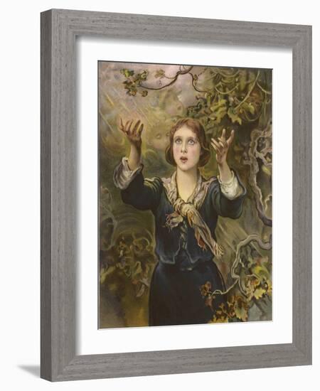 Joan of Arc-James Sant-Framed Giclee Print