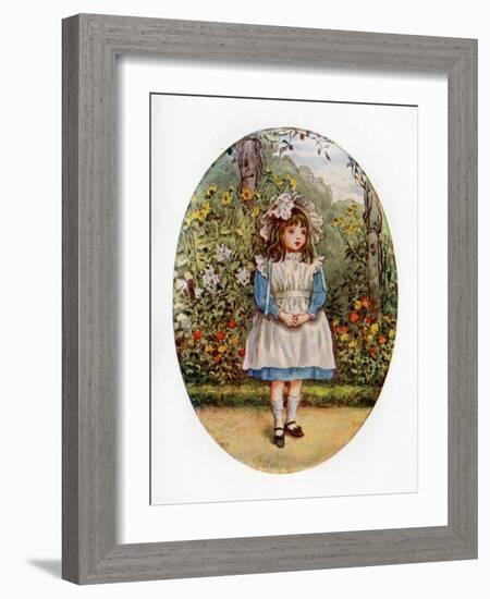 Joan Ponsonby, 1891' by Kate Greenaway-Kate Greenaway-Framed Giclee Print