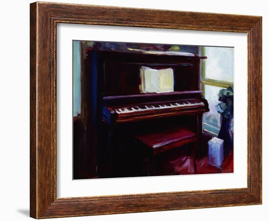 Joan's Piano-Pam Ingalls-Framed Giclee Print