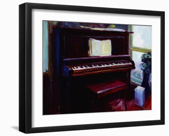 Joan's Piano-Pam Ingalls-Framed Giclee Print