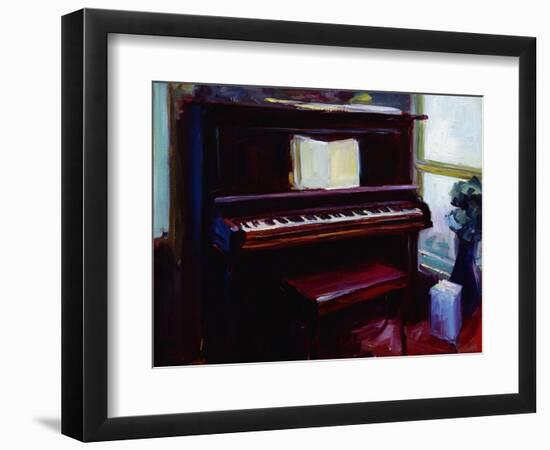 Joan's Piano-Pam Ingalls-Framed Giclee Print