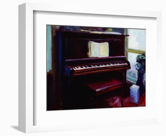 Joan's Piano-Pam Ingalls-Framed Giclee Print