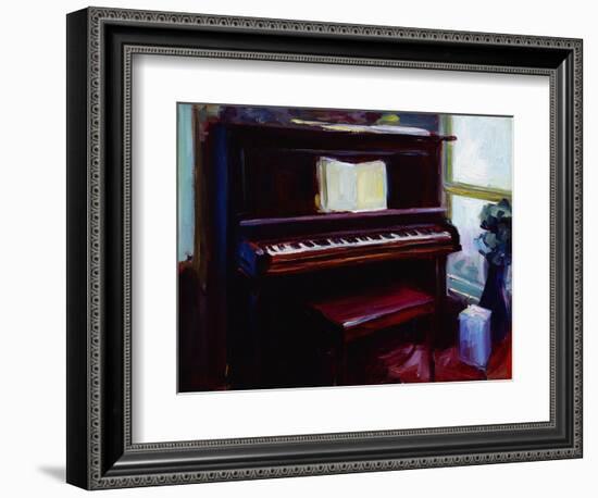 Joan's Piano-Pam Ingalls-Framed Giclee Print