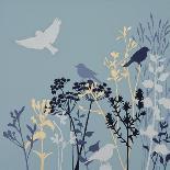 Cerulean Butterfly II-Joanna Charlotte-Framed Art Print