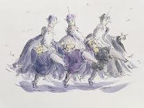 Three Kings Dancing a Jig-Joanna Logan-Framed Premier Image Canvas