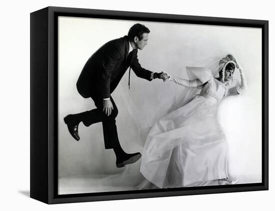 Joanne Woodward, Paul Newman. "A New Kind of Love" 1963, Directed by Melville Shavelson-null-Framed Premier Image Canvas