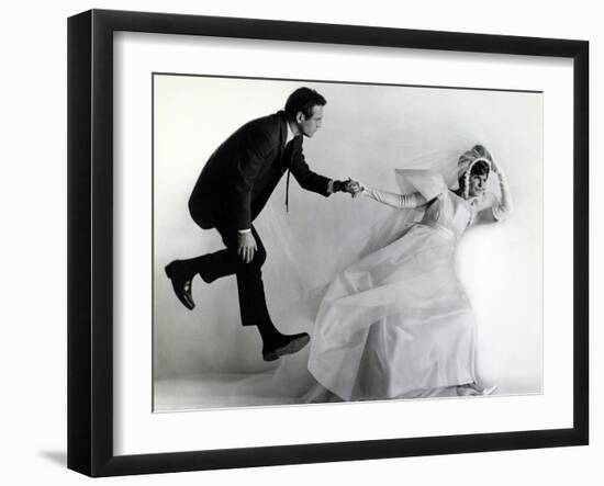 Joanne Woodward, Paul Newman. "A New Kind of Love" 1963, Directed by Melville Shavelson--Framed Photographic Print