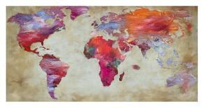 World in circles-Joannoo-Art Print