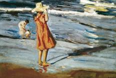 A Walk on the Beach, 1909-Joaqu?n Sorolla y Bastida-Giclee Print