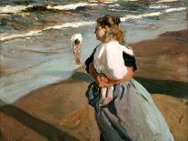 A Walk on the Beach, 1909-Joaqu?n Sorolla y Bastida-Giclee Print
