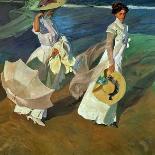 Walk on the Beach, 1909-Joaqu?n Sorolla y Bastida-Giclee Print