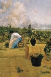 Grapeharvest in Sitges-Joaquim de Miro y Argenter-Framed Art Print