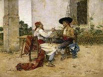 Two Inhabitants of the Valencia Huerta, 1880-1890-Joaquin Agrasot-Giclee Print