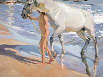 Mother and Child at the Beach, 1908-Joaquin Sorolla-Giclee Print