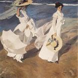 Mother and Child at the Beach, 1908-Joaquin Sorolla-Giclee Print