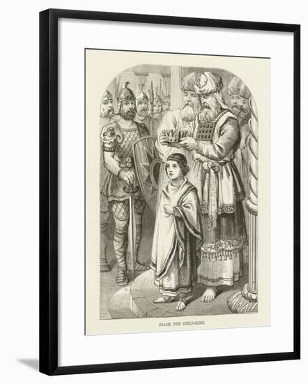 Joash, the Child-King-null-Framed Giclee Print