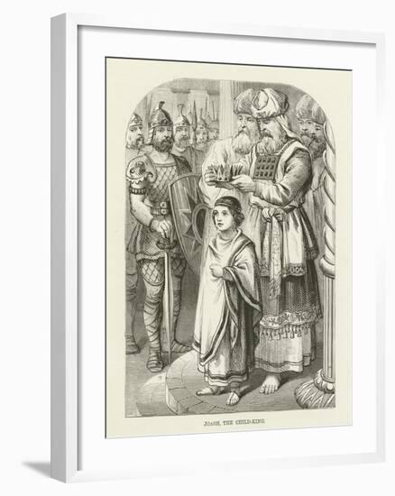 Joash, the Child-King-null-Framed Giclee Print