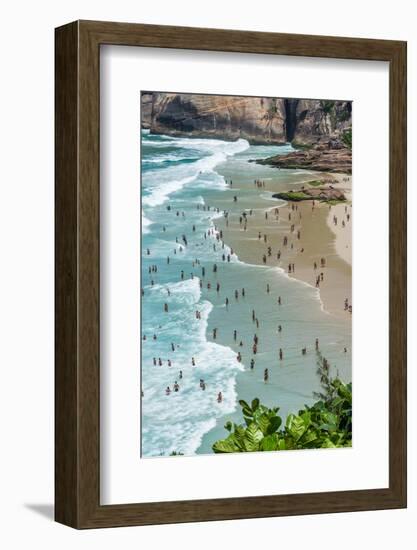 Joatinga Beach in Rio De Janeiro, Brazil-Vitor Marigo-Framed Photographic Print