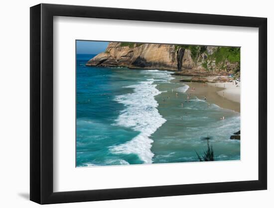 Joatinga Beach, Rio De Janeiro, Brazil-Vitor Marigo-Framed Photographic Print