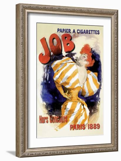 Job, 1889-Jules Ch?ret-Framed Art Print