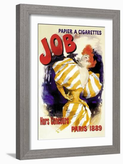 Job, 1889-Jules Chéret-Framed Art Print