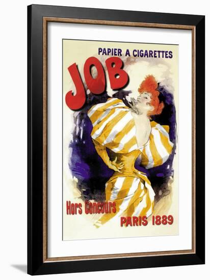 Job, 1889-Jules Chéret-Framed Art Print