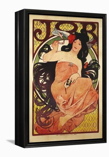 Job', 1898, Printed by F, Champenois-Alphonse Mucha-Framed Premier Image Canvas