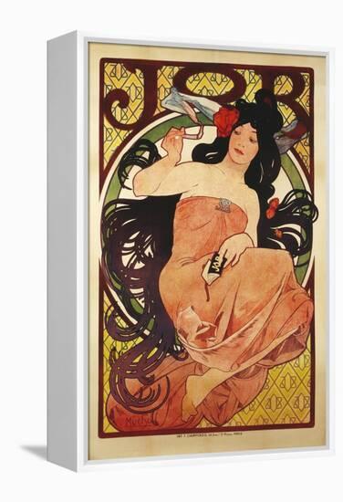 Job', 1898, Printed by F, Champenois-Alphonse Mucha-Framed Premier Image Canvas