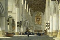 Inneres Der St.Bavo-Kirche in Haarlem, 1665-Job Adriaensz Berckheyde-Giclee Print