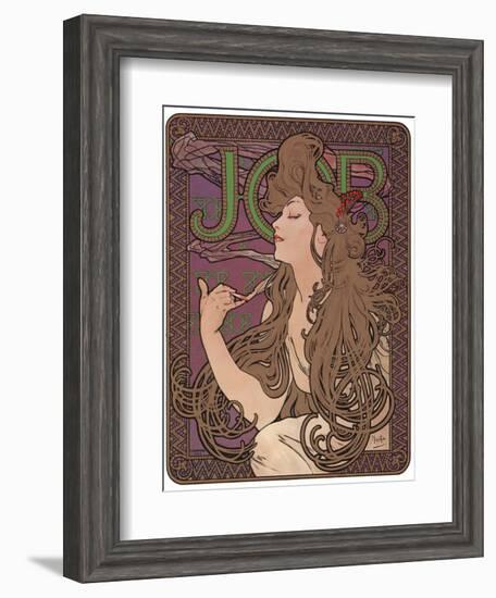 Job, c.1898-Alphonse Mucha-Framed Art Print