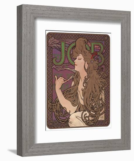 Job, c.1898-Alphonse Mucha-Framed Art Print