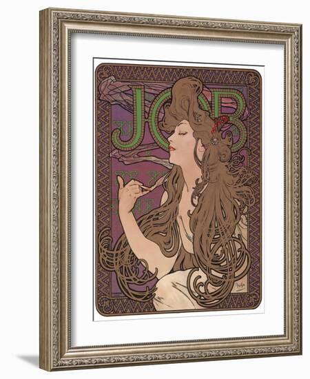 Job, c.1898-Alphonse Mucha-Framed Art Print