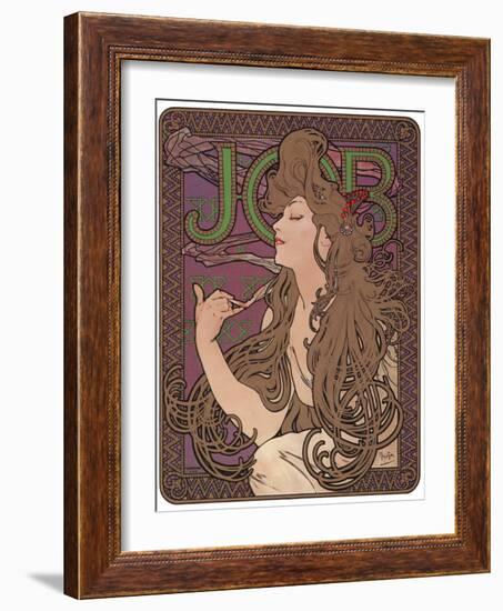 Job, c.1898-Alphonse Mucha-Framed Art Print