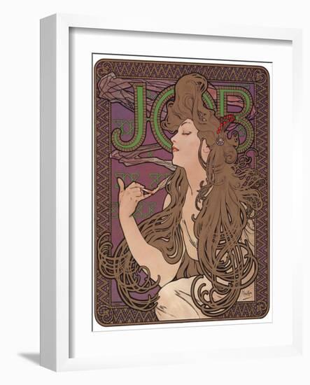 Job, c.1898-Alphonse Mucha-Framed Art Print