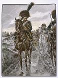 Napoleon I During the Russian Campaign 1812-Job-Mounted Art Print