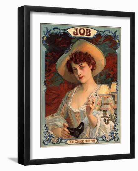 Job Cigarette Label-Paul Jean Louis Gervais-Framed Giclee Print