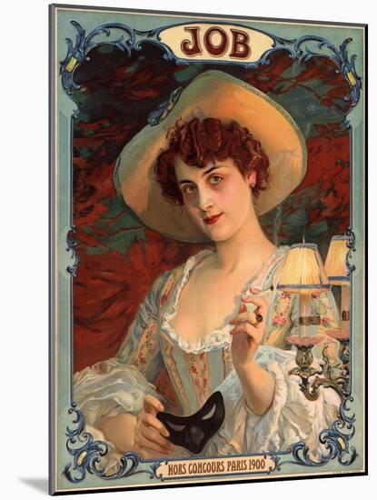 Job Cigarette Label-Paul Jean Louis Gervais-Mounted Giclee Print